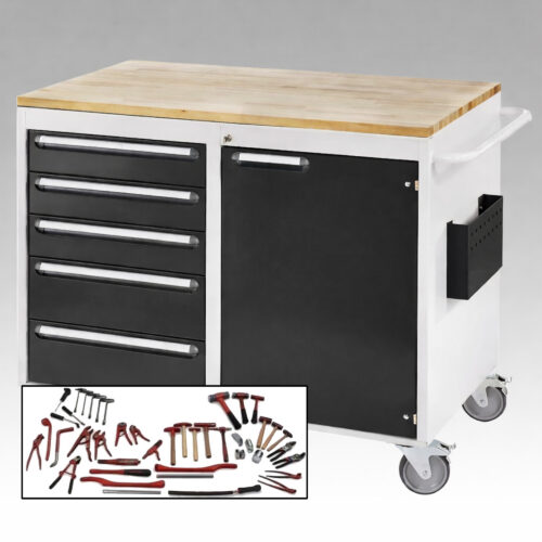 RAE-BAK | Aluminum Hand Tool Set with Trolley